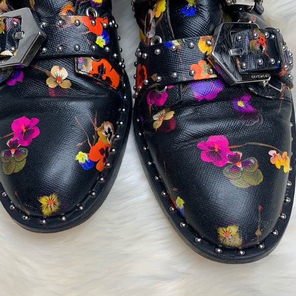 Givenchy Floral Print Ankle Boots🌸 - Picture 8 of 8